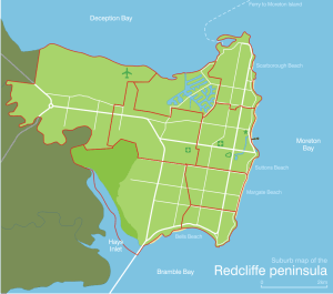 Redcliffe Map